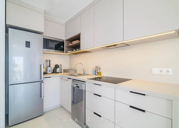 Casa Agatha - 3 Terraces, Ac, Tv Channels, 2 Bedrooms & Bathrooms, Heated Pool شقة سان ميغيل ذي أبونا