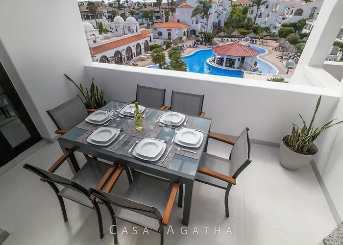 Casa Agatha - 3 Terraces, Ac, Tv Channels, 2 Bedrooms & Bathrooms, Heated Pool * San Miguel de Abona