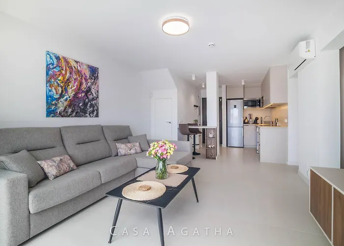 Casa Agatha - 3 Terraces, Ac, Tv Channels, 2 Bedrooms & Bathrooms, Heated Pool Lejlighed