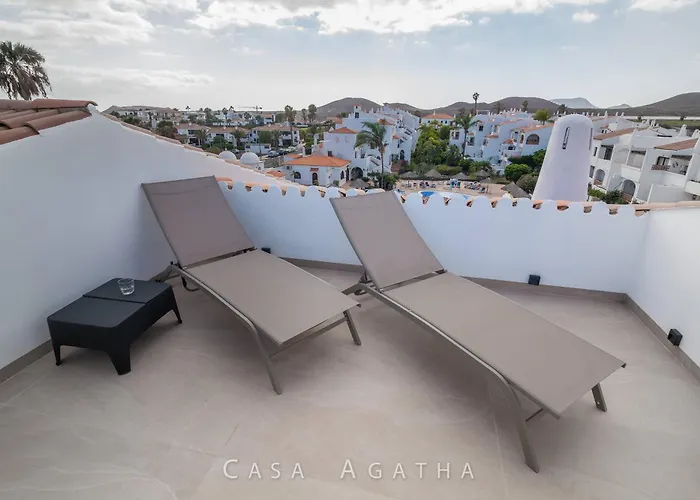 Casa Agatha - 3 Terraces, Ac, Tv Channels, 2 Bedrooms & Bathrooms, Heated Pool San Miguel de Abona